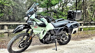 Quick KLR 650 Update [upl. by Airdnassac]