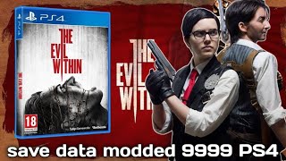 PS4 The Evil Within 1 save data modded 9999 for PS4 HEN [upl. by Nennek]