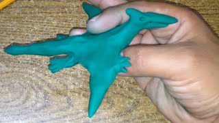 ✅ COMO HACER UN PTEROSAURIO DE PLASTILINA PASO A PASO ✅ MI MUNDO DE PLASTILINA  MY CLAY WORLD [upl. by Leinad533]