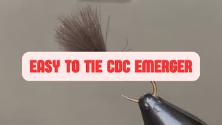 Tie This Easy CDC Dry amp Catch More Trout fishing flytying trout troutfishing flytyingmaterials [upl. by Ramedlav130]