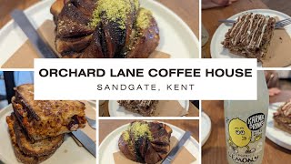 Plant based baked goods at Orchard Lane Coffee House Sandgate Kent  Vegan options near Folkestone [upl. by Anurag]