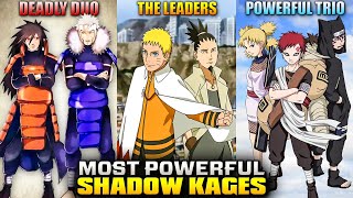 Best amp Most Powerful Shadow Kages in Naruto தமிழில்  Savage Point [upl. by Ditter924]