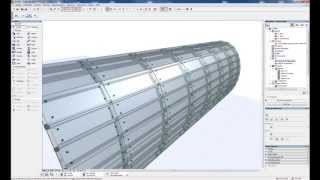 ArchiCAD 16 Workflow11  Trussmaker Fassade und Morphtool [upl. by Krebs]