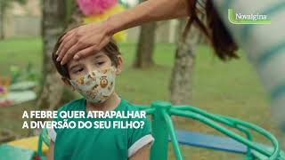 Novalgina Infantil  Para todos os níveis de febre [upl. by Lauree]