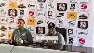 COACH AUGUSTINE EGUAVOEN CONFIDENT AHEAD OF NIGERIA VS RWANDA AFCON QUALIFIERS GAME [upl. by Alemahs]