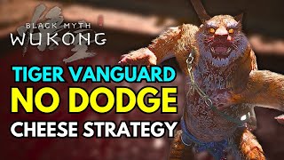 How to beat Tiger Vanguard without dodging in Black Myth Wukong [upl. by Bertilla]