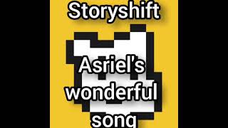 Storyshift  Asriels wonderful song [upl. by Moselle]