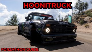 Forza Horizon 5  Forzathon Guide  Hoonitruck  Drift Tap Skill [upl. by Hearsh874]