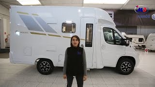 Autocaravana compacta Barata Mooveo T60 FB ¡Para 4 plazas  M3 Caravaning [upl. by Noied877]