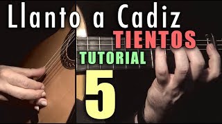 Free Stroke Exercise  9  Llanto a Cadiz Tientos by Paco de Lucia [upl. by Ynaittirb]