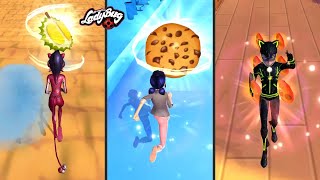 Miraculous Ladybug e Chat Noir 🐞 NEW HEROES BATTLE RUN PURPLE TIGRESS Vs MARINETTE Vs ASTRO CAT [upl. by Macknair]