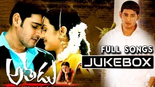 Athadu Movie Songs JukeboxMahesh BabuTrishaTelugu Super Hit Songs [upl. by Annasoh]