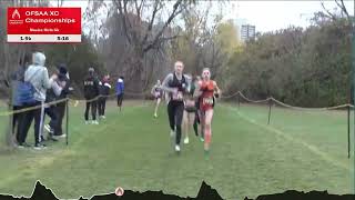 Novice Girls 4k XC  Ontario OFSAA Cross Country Provincial Championships 2024 Full Replay [upl. by Aleemaj]