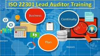 ISO 22301 Lead Auditor Training  ISO 22301  BCM  Business Continuity Management System bcms [upl. by Tav176]