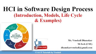 HCI 42 HCI in Software Design Process Models amp Life Cycle with Example [upl. by Anairad747]