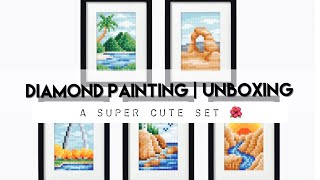 Diamond Painting Unboxing  Paint Gem Mini Set [upl. by Anirual375]