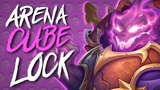 WE DRAFTED CUBELOCK IN ARENA  Warlock Arena  Taverns of Time [upl. by Elodea]