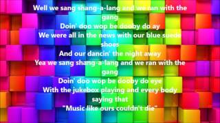 ShangALang by Bay City Rollers Lyrics [upl. by Mela]