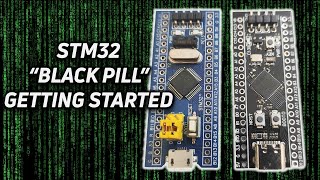 STM32 Blue Pill vs Black Pill Microcontroller Boards [upl. by Allimac]