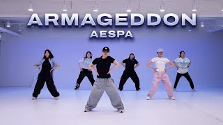 aespa 에스파  Armageddon｜KPOP DANCE CLASS [upl. by Retsbew]