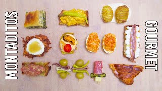 10 montaditos para tus cenas más gourmet [upl. by Ailemac]