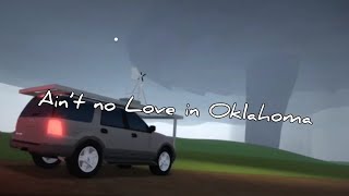 Aint No Love in Oklahoma By Luke Combs Roblox Helicity Lyric Video [upl. by Ezirtaeb]