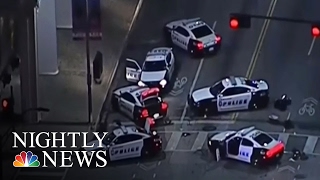 This is How Police Used a Robot Bomb to Kill the Dallas Gunman  NBC Nightly News [upl. by Htebesile158]