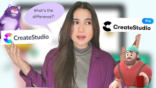 CreateStudio Pro vs CreateStudio  Which is better Full Review and Demo [upl. by Shu]