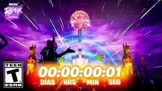 ¡REVELADO NUEVOS TEASERS TRAILER del EVENTO de FORTNITE REMIX EL GRAN FINAL CUENTA ATRAS [upl. by Nwahsav]