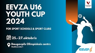 EEVZA U16 YOUTH CUP 2024 Pärnu Sport School EST vs Daugavpils BJSS LAT [upl. by Anitsirk]