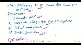 105 15V15A High Efficiency GaNFET DC DC Converter [upl. by Sel]