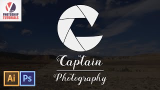 طريقة عمل لوجو للمصورين في دقائق  How to make a Photography Logo [upl. by Vihs]