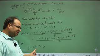 Statistics 44  Median Mode  UNIT5  BEM  SEMESTER1st [upl. by Harlan]