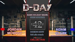 DDAY BOXING Jordan Murphy vs Adam Clark [upl. by Denison]