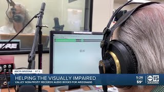 Volunteers recording audiobooks for the blind at West Valley studio [upl. by Ule]