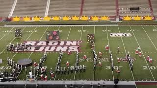 Acadiana High School Marching Band  District 3  Oct 25 2021 [upl. by Ashely]