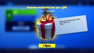 HOW TO GIFT SKINS IN FORTNITE Gifting System [upl. by Aihsatan993]