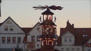 Hameln  29 November 2016  quotWeihnachtsmarktquot mit dem quotRattenfägerquot  Video [upl. by Anin]