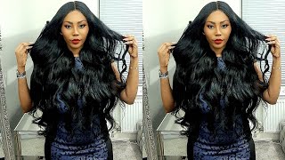 Cambodian 13x6 Lace Frontal Wig Review [upl. by Edmonds521]