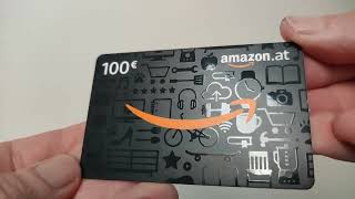 Amazon Rubbel Wertkarte Geschenk Gutschein richtig einlösen [upl. by Oraneg]