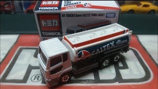 Caltex exclusiveTomica unboxing  UD truck Quon Caltex Tank Lorry [upl. by Ermentrude]