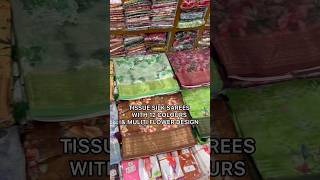 Multi flower design tissue silk sarees just  649 VidhyaSilks coimbatore onlineshopping [upl. by Asimaj]