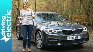 BMW 530e iPerformance PHEV review  DrivingElectric [upl. by Husein]