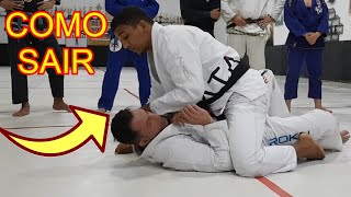 4 SAÍDAS DA MONTADA JIU JITSU FEU BJJ [upl. by Karr347]