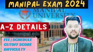 Manipal Entrance Exam 2024 Complete Information  MET Application date  MET Exam pattern met MET [upl. by Notsgnal]