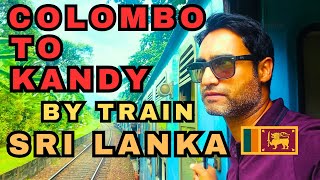 Colombo TO Kandy BY TRAIN  Colombo to Kandy SCENIC Train Journey  4K [upl. by Salomo433]