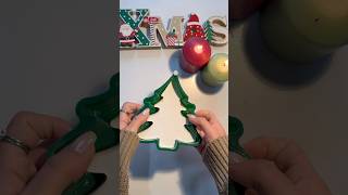 ASMR Christmas Decoration Ideas 🎄 DIY Ceramic Tree ✨ christmas asmrvideo diy [upl. by Aikrahs]