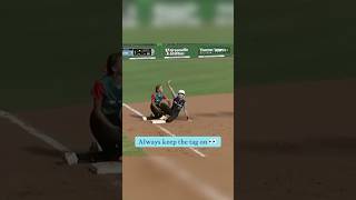 Softball celebration GONE WRONG 🤯 shorts [upl. by Hillyer460]