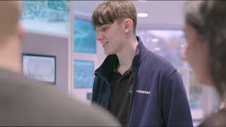 Ben Digital and Technology Solutions Degree Apprentice story  Siemens [upl. by Sethrida]