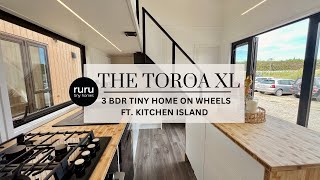 Ruru Tiny Homes The Toroa XL  Three bedroom tiny home on wheels [upl. by Perry]